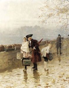 The Pick Pocket by Charles Edouard Edmond Delort