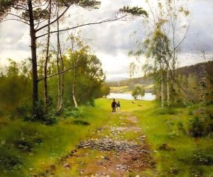 The Woodland Path by Sigvard Hansen
