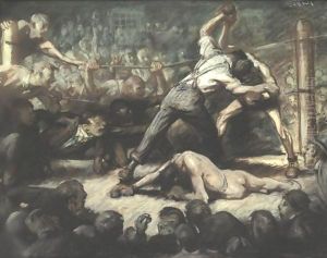 The Knock Out by George Wesley Bellows