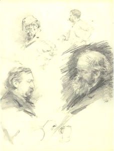 Multiple Portraits by William Merritt Chase