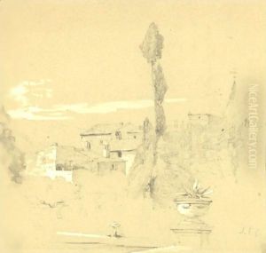 View From Nemi, Italy