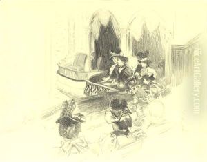 Theatre Scene by Edward Henry Potthast
