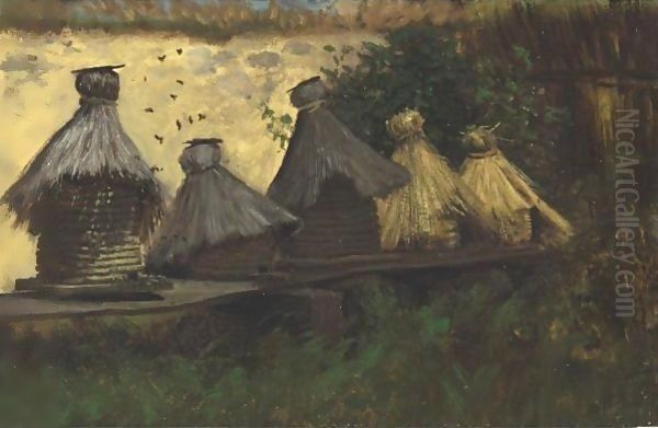 Bees, Honey And Pots - view 1