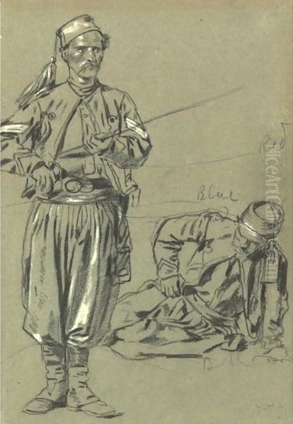 Two Zouaves - view 1