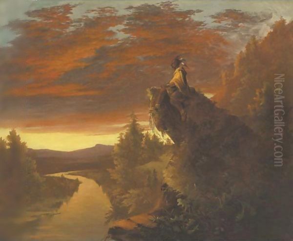 The Indian's Last Gaze - view 1