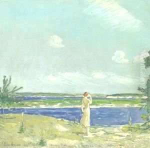 Woman Looking At The Sea Woman Looking At The Sea