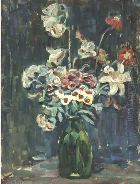 Night Study Of Flowers - view 1