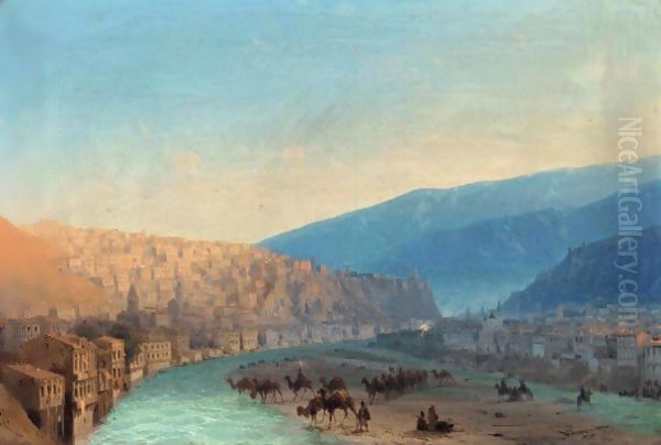 View Of The River Terek - view 1