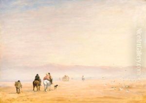 Crossing The Sands by David Cox