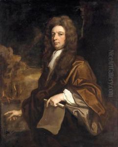 Portrait Of A Gentleman, Said To Be Samuel Pepys by Sir Godfrey Kneller