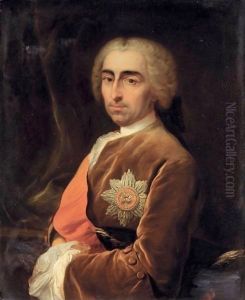 Portrait Of A Gentleman, Possibly Henry Calthorpe