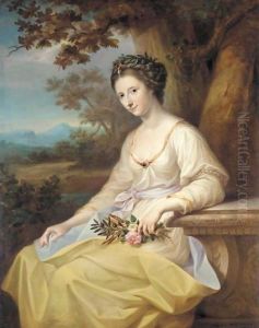 Portrait Of The Hon. Anne Seymour Damer As Ceres