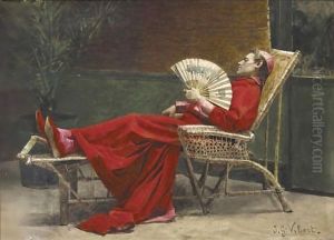 La Sieste by Jehan Georges Vibert
