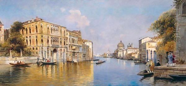 Canal Grande, Venecia (The Grand Canal, Venice) - view 1