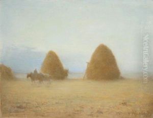 Meules De Foin by Jean-Francois Millet