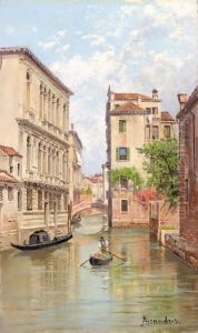 Rio St. Agostino, Venice by Antonietta Brandeis
