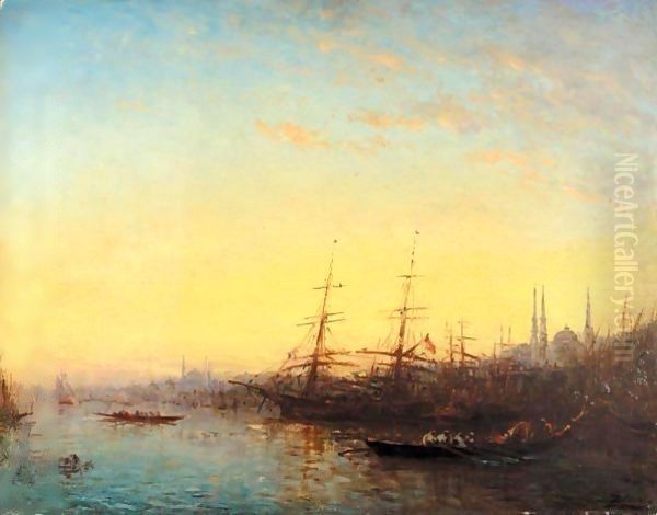 Le Port, Corne D'Or, Constantinople - view 1