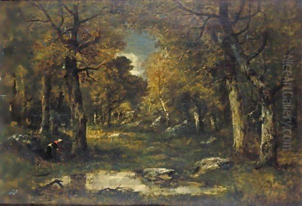 La Foret De Fontainebleau - view 1