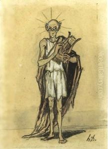 Apollon by Honore Daumier