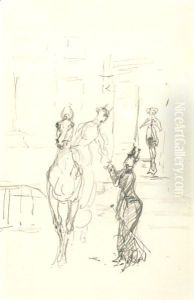 Amazones by Henri De Toulouse-Lautrec