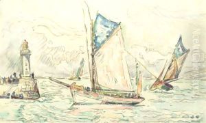 Le Port De Groix by Paul Signac