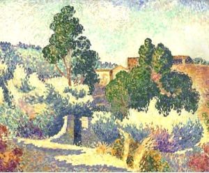 Paysage De Bormes by Henri Edmond Cross