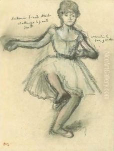 Etude De Danseuse 2 by Edgar Degas