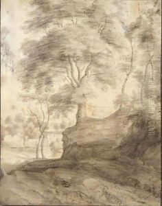 View Of Trees On The Edge Of A Village