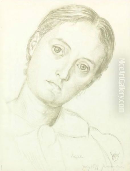 Portrait Of Marion Edith Holman Hunt 2 - view 1
