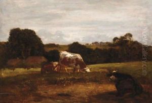Paturage Normand by Eugene Boudin