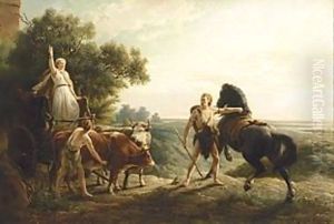 A Mythological Scene