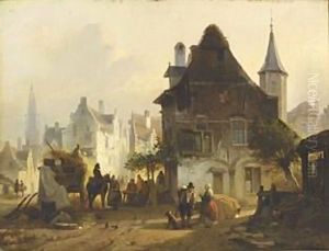 A Busy Day In Antwerp