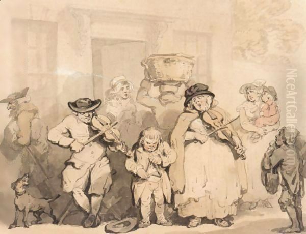 Street Musicians - view 1