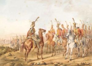 Napoleon's Cavalry On Various Campaigns by Orlando Norie