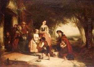 The Benevolent Cottagers by Thomas Falcon Marshall