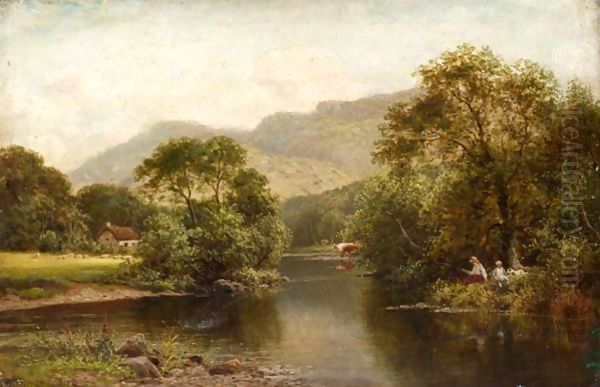 Fishing On The River - view 1