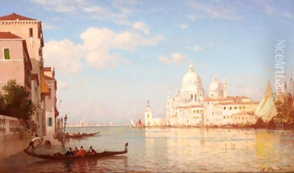 Santa Maria Della Salute, Venice by Amedee Rosier