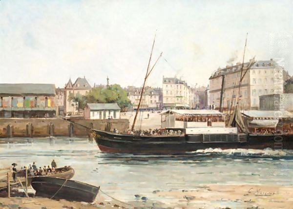 A River Town In Normandy - view 1