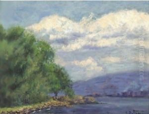 Hudson Valley Landscape by Edward Henry Potthast