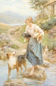 The Stepping Stones by Basil Bradley