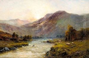 Near Dunkeld 3 by Alfred de Breanski