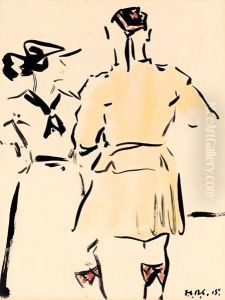 Brief Encounter by Francis Campbell Boileau Cadell