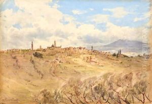 A View Of Siena, Italy