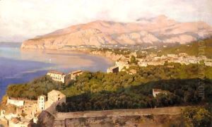 Mediterranean Town by Filiberto Petiti
