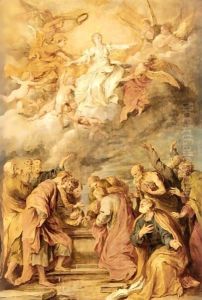 The Assumption Of The Virgin by Sir Anthony Van Dyck