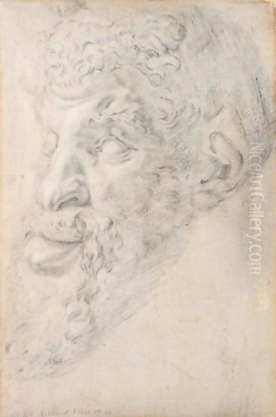 Head Of Pan, After The Antique - view 1