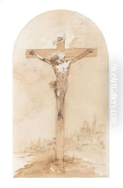Christ On The Cross - view 1