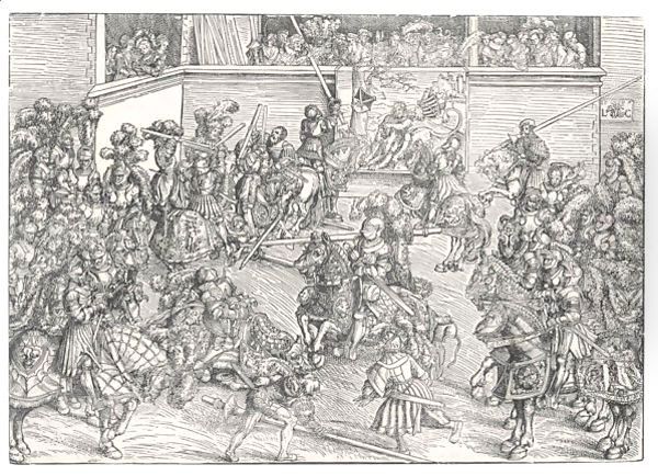 The Second Tournament With The Tapestry Of Samson And The Lion - view 1