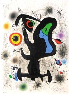 Aiap Unesco '71 by Joaquin Miro