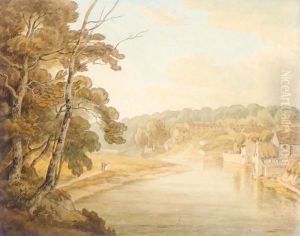 View Of Morpeth, Northumberland by John White Abbott